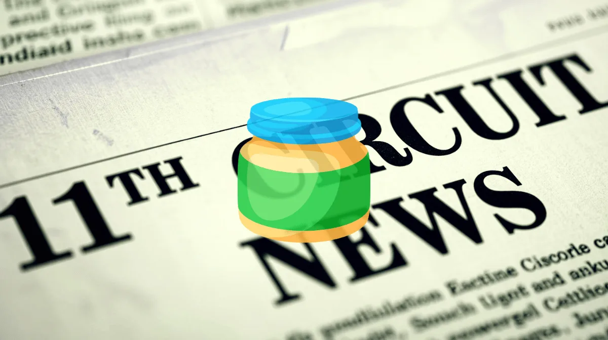 11th Circuit Baby Food Autism News headline featuring heavy metals risk