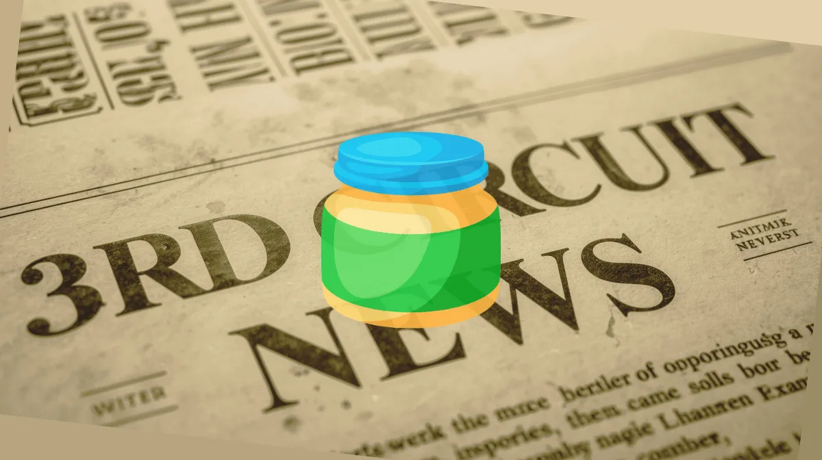 3rd Circuit Baby Food Autism News headline featuring heavy metals risk